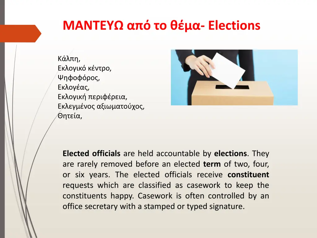 elections