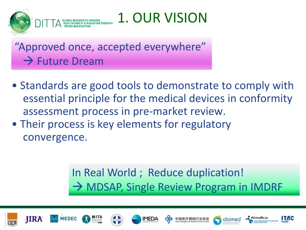 1 our vision