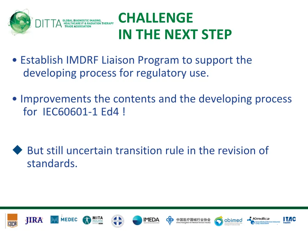 challenge in the next step