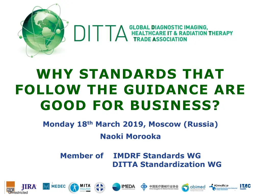 why standards that follow the guidance are good
