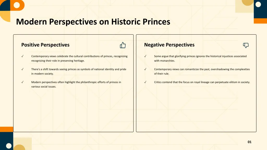 modern perspectives on historic princes