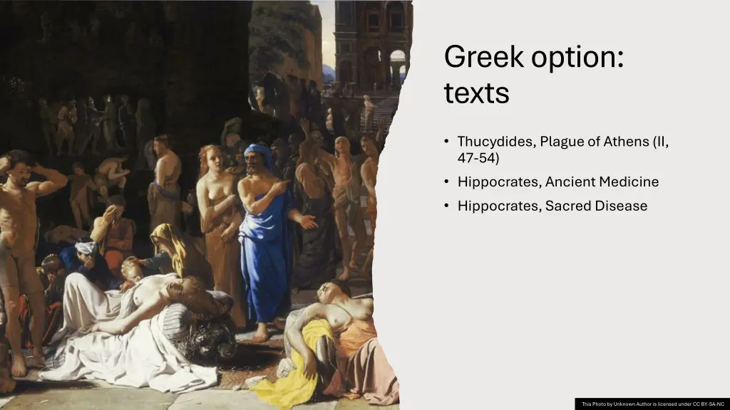 greek option texts