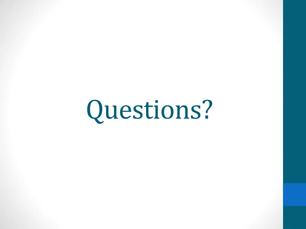 questions