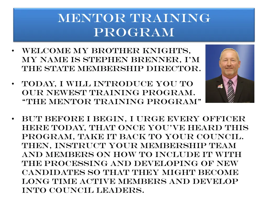 mentor training program 1
