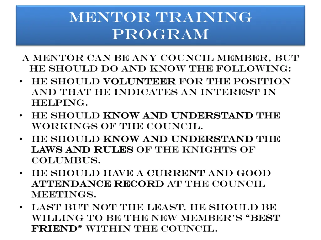mentor training program 7