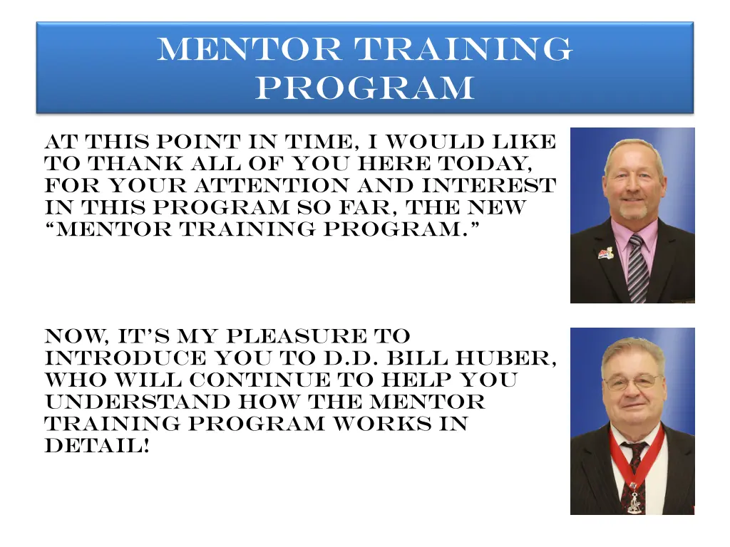 mentor training program 9
