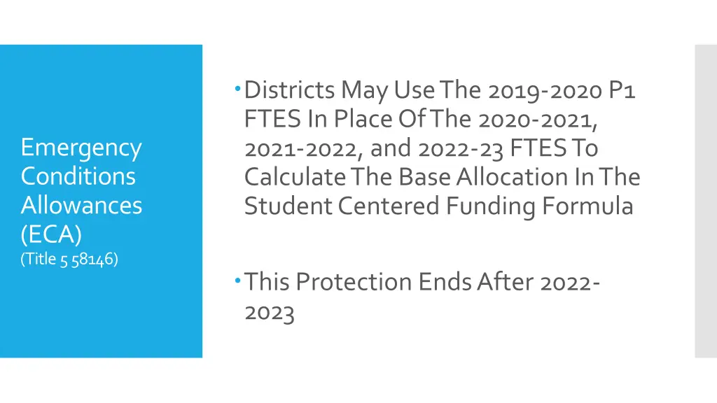 districts may use the 2019 2020 p1 ftes in place
