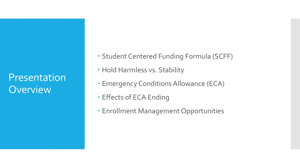 student centered funding formula scff