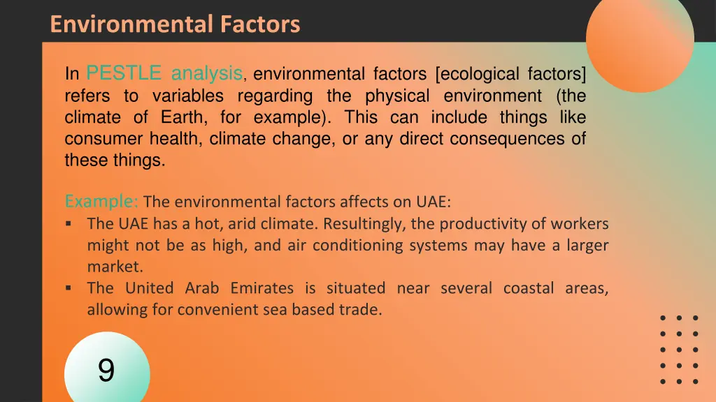 environmental factors