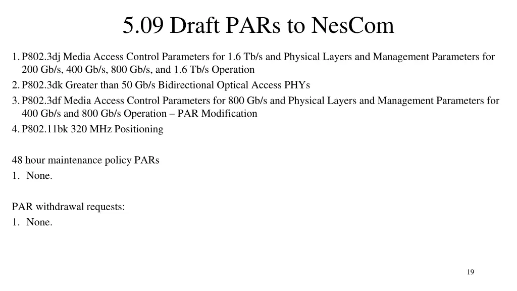 5 09 draft pars to nescom