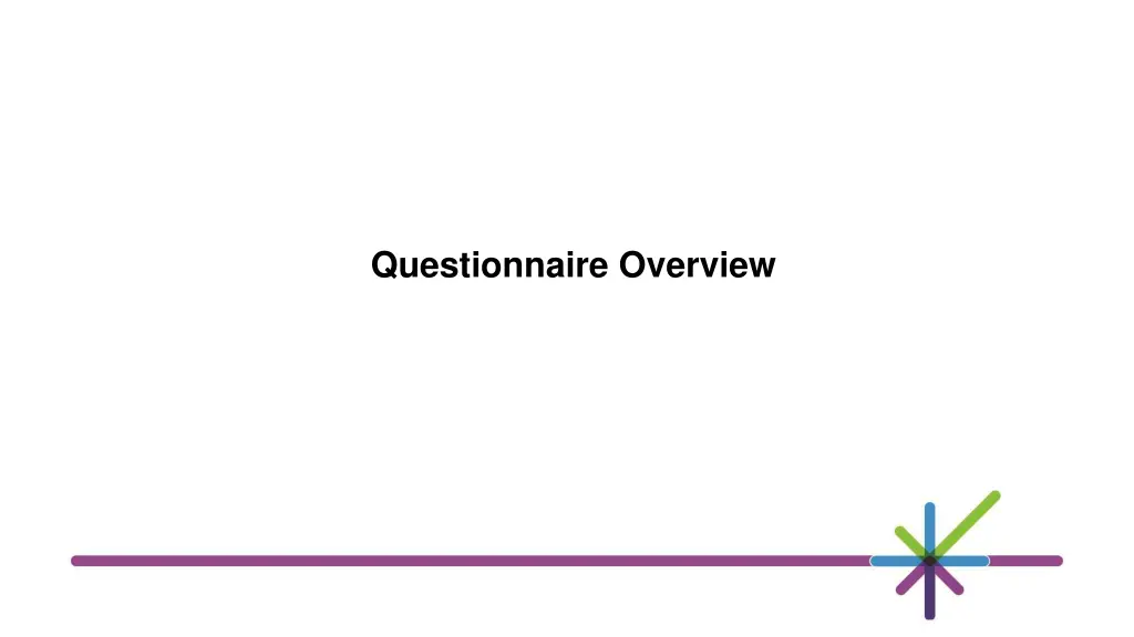 questionnaire overview
