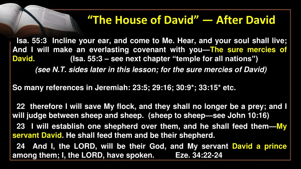 the house of david after david 3