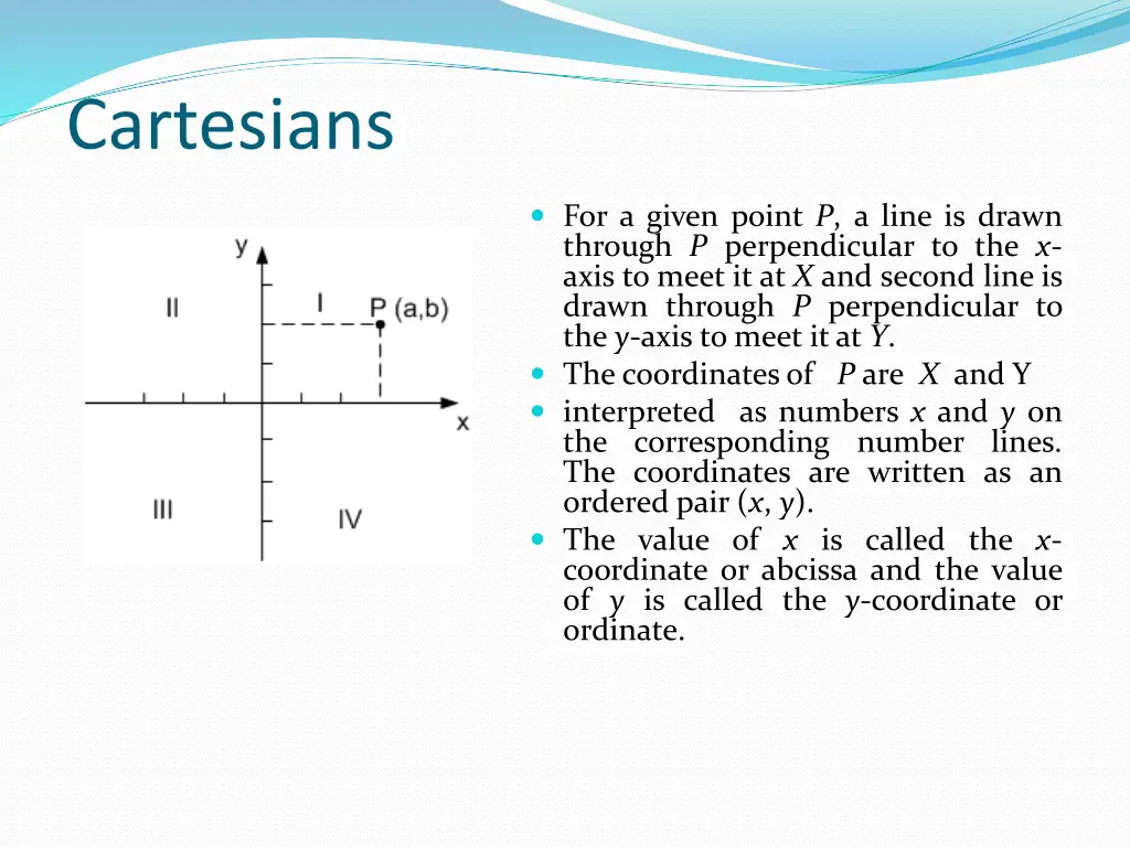 cartesians