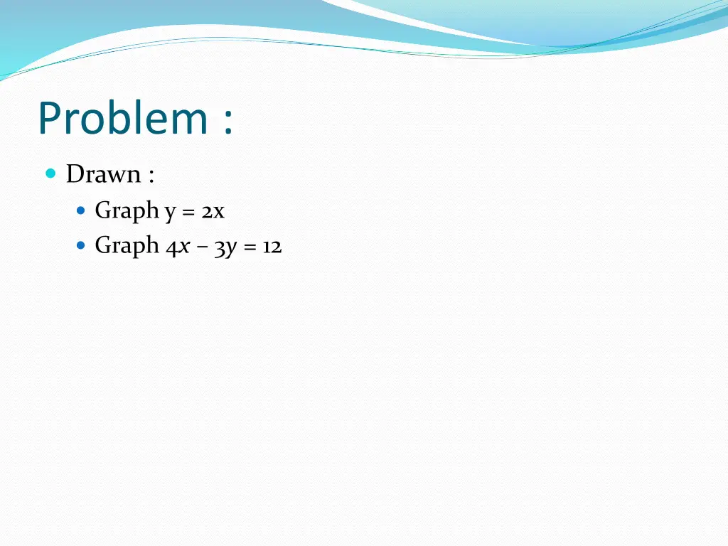 problem