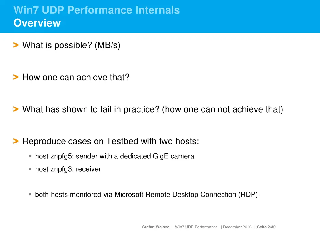 win7 udp performance internals overview
