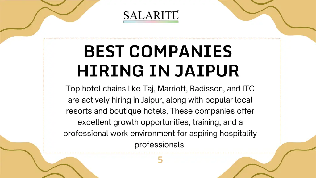best companies hiring in jaipur