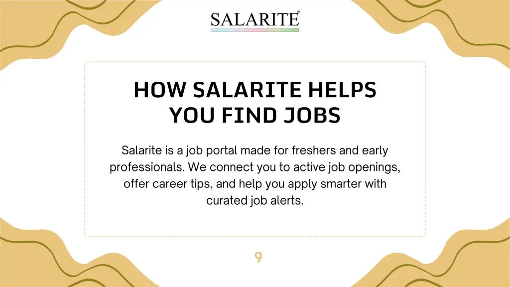 how salarite helps you find jobs
