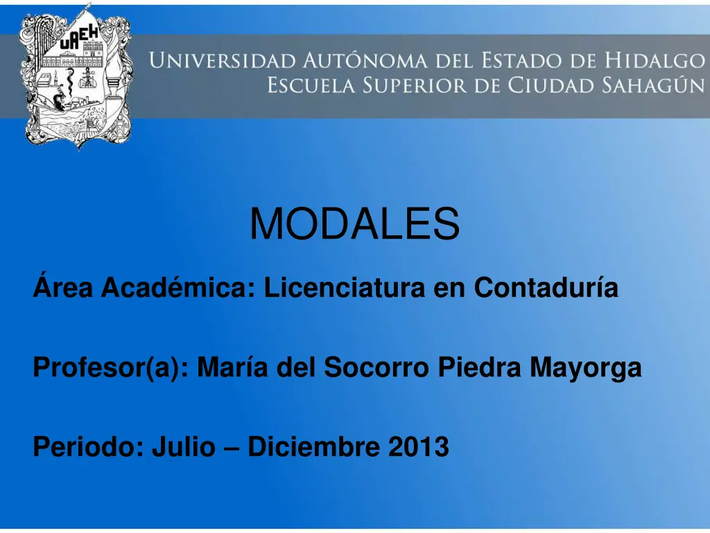 modales