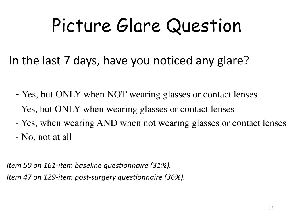 picture glare question