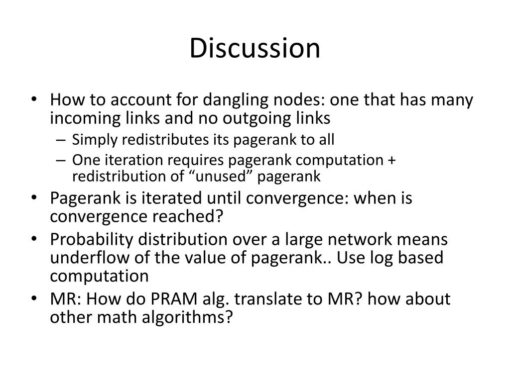 discussion