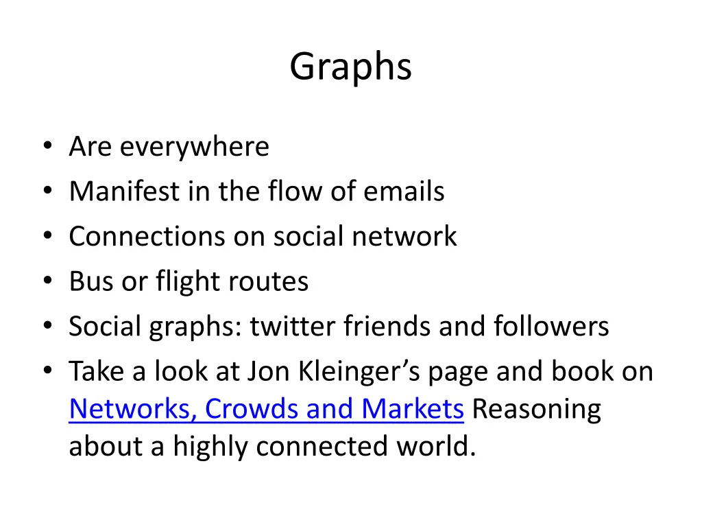 graphs