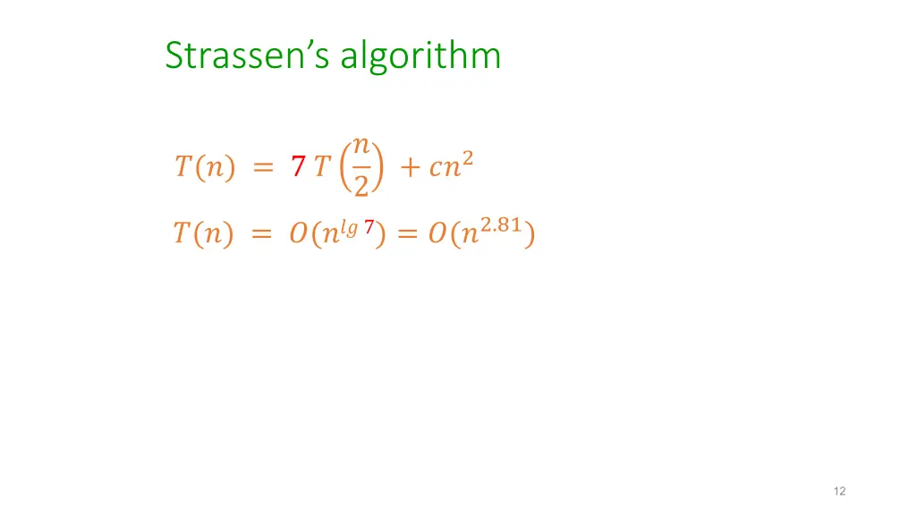 strassen s algorithm 1