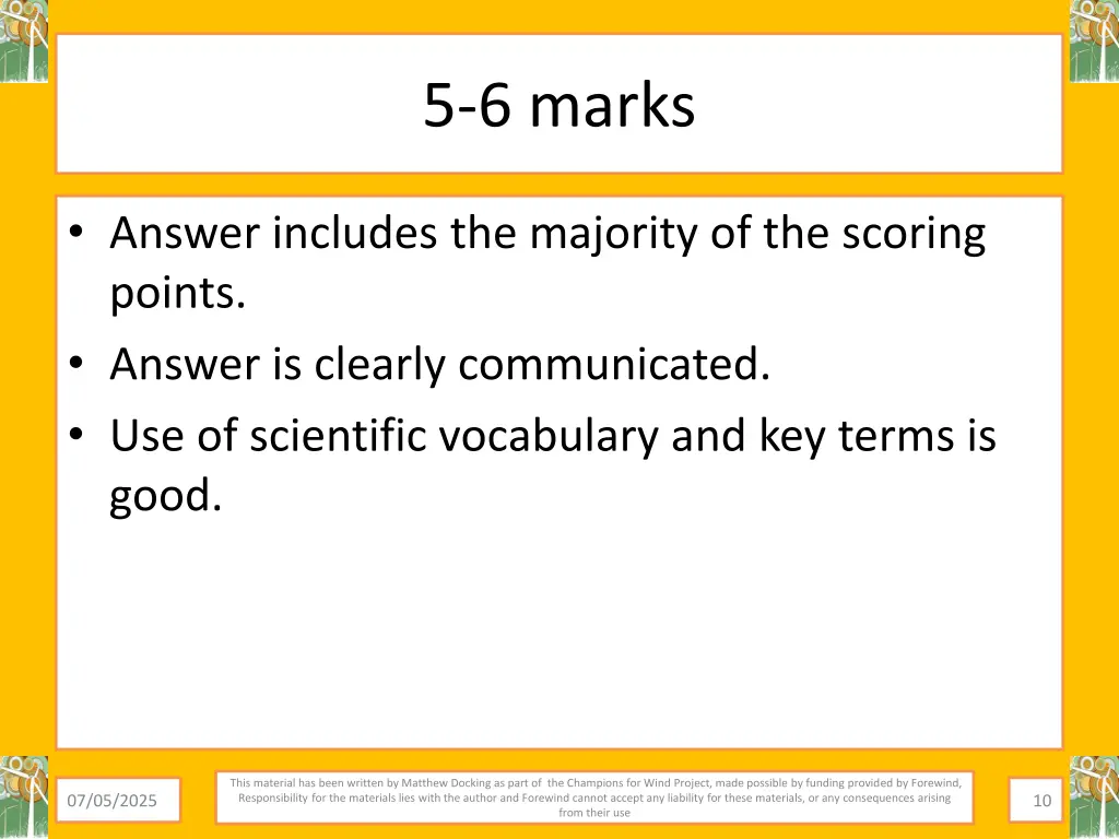 5 6 marks