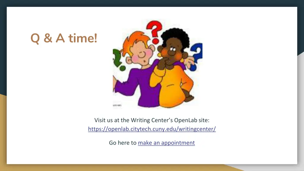 q a time