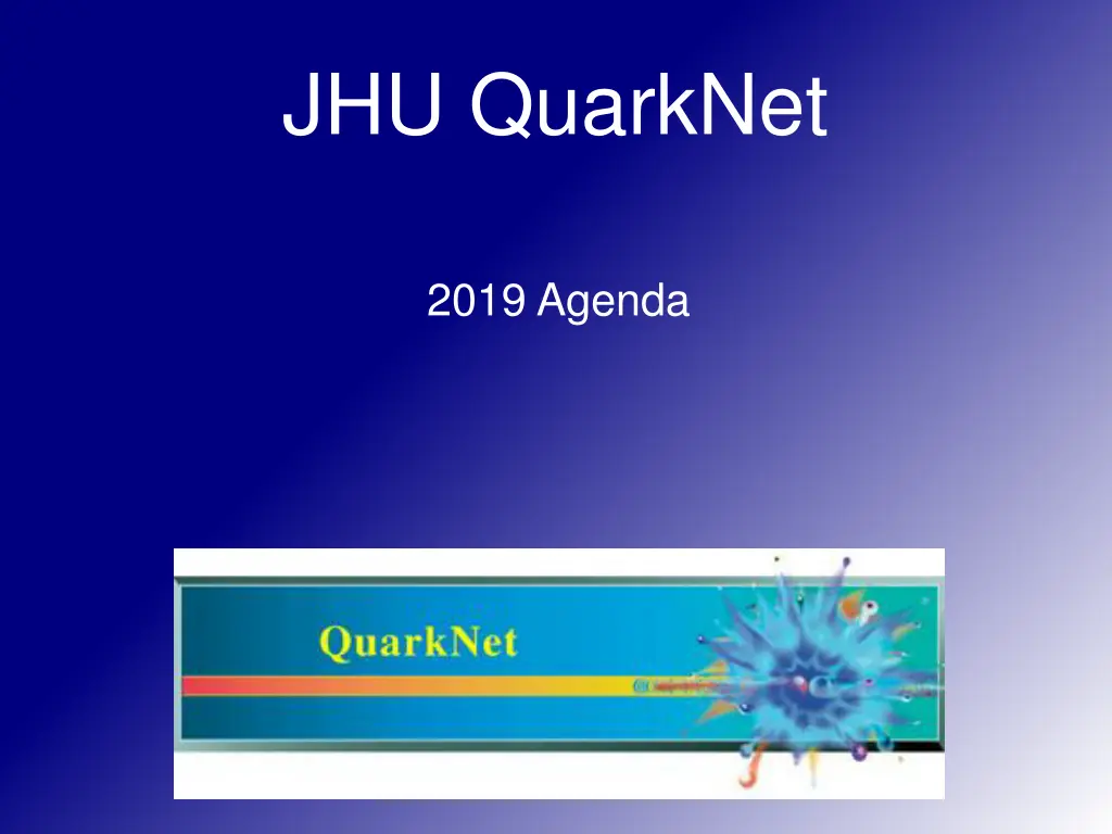 jhu quarknet