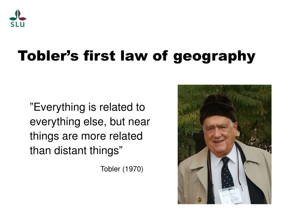 tobler s first law of geography
