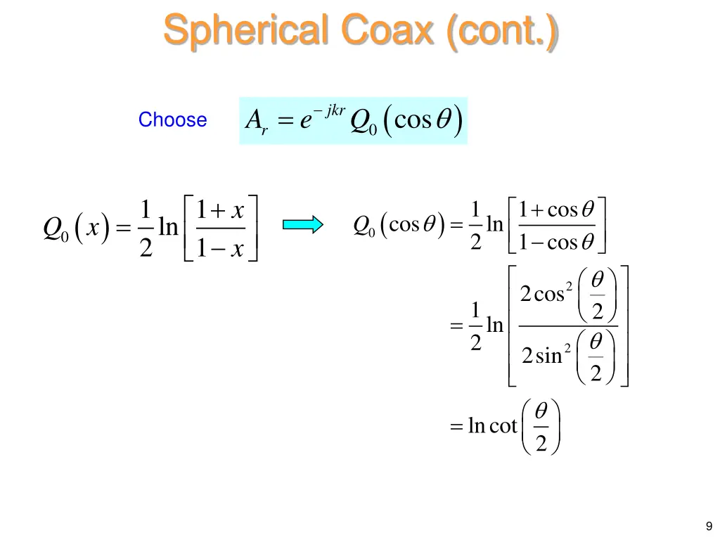 spherical coax cont 6