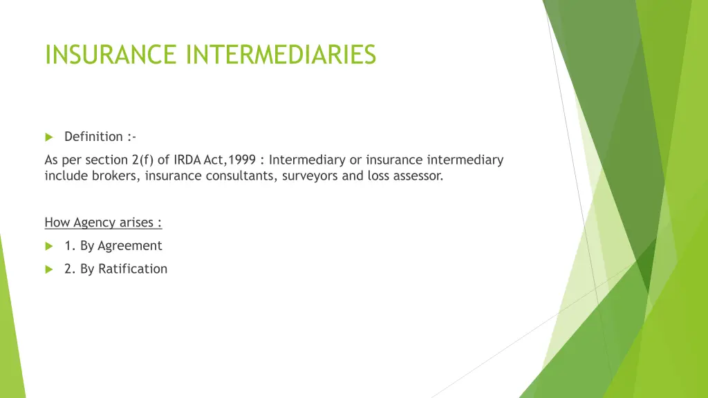 insurance intermediaries