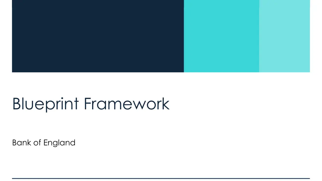 blueprint framework
