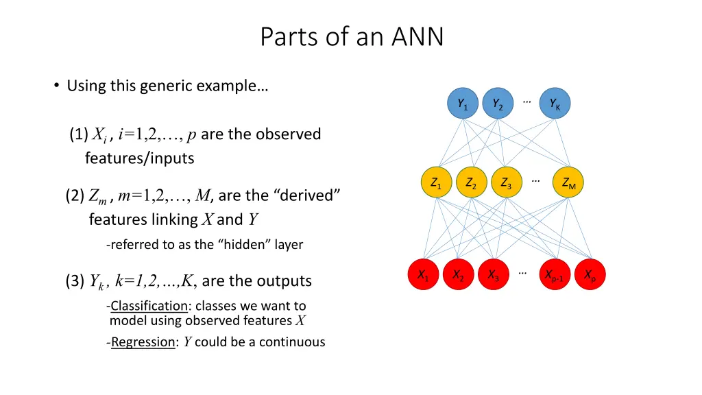 parts of an ann