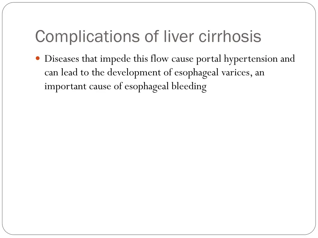 complications of liver cirrhosis 13