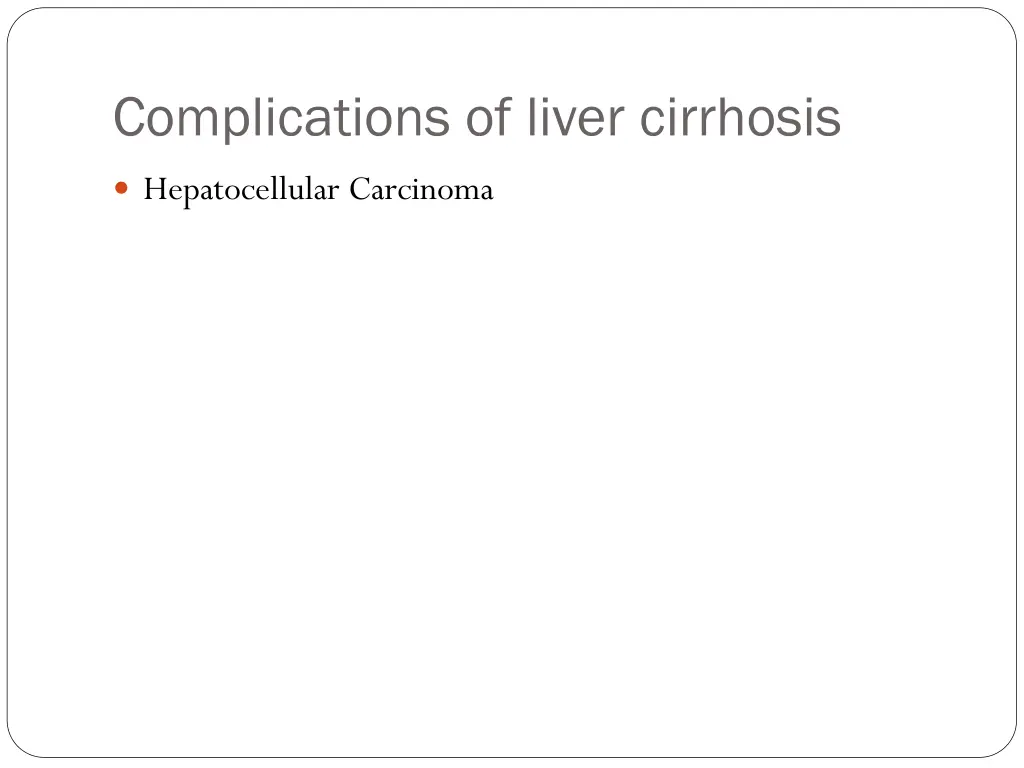 complications of liver cirrhosis 21