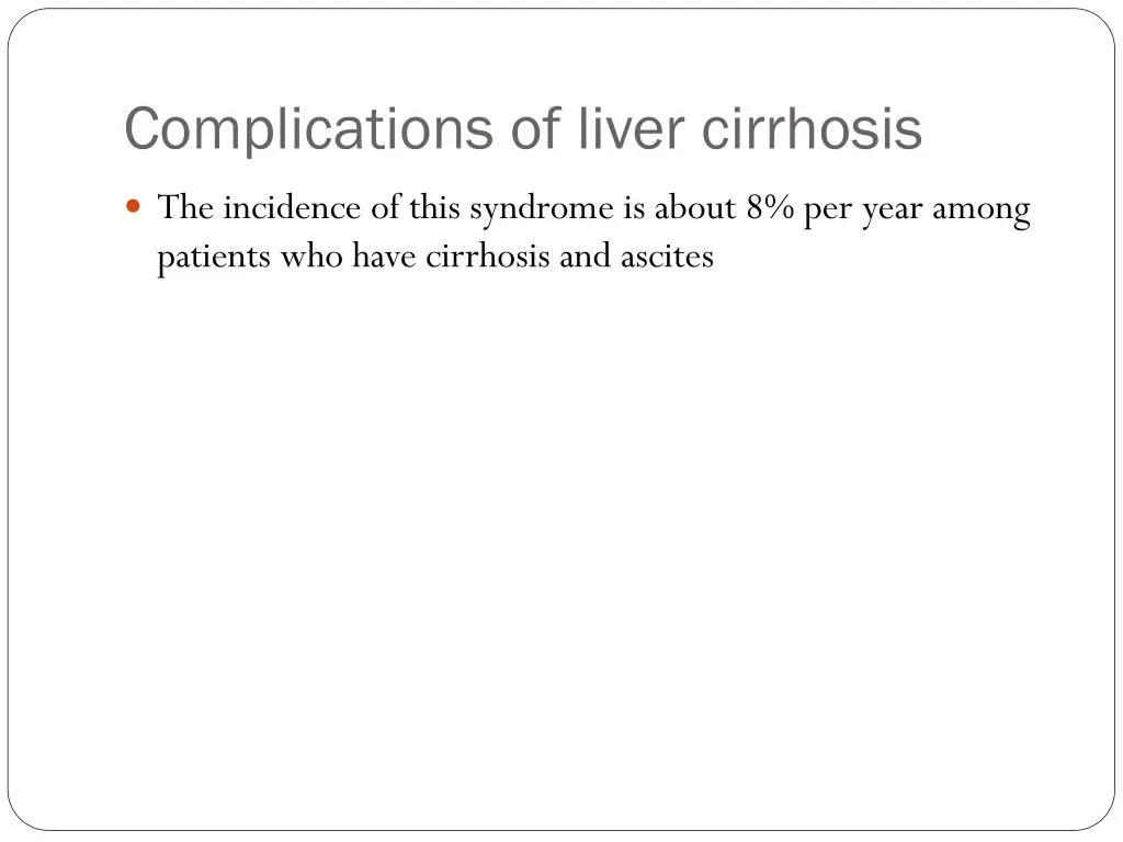 complications of liver cirrhosis 8