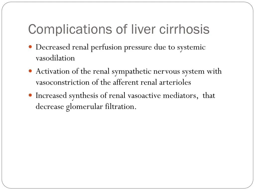 complications of liver cirrhosis 9