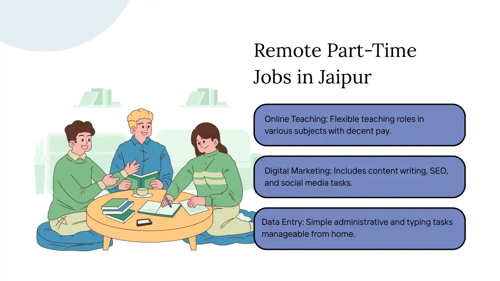 remote part time jobs in jaipur