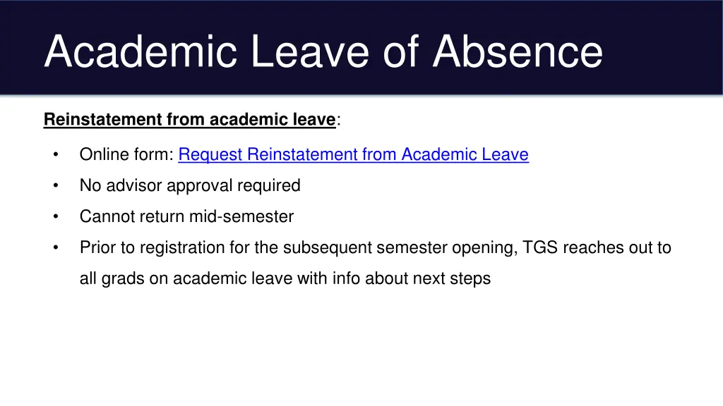 academic leave of absence 2