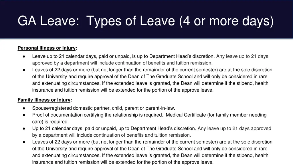 ga leave types of leave 4 or more days 1