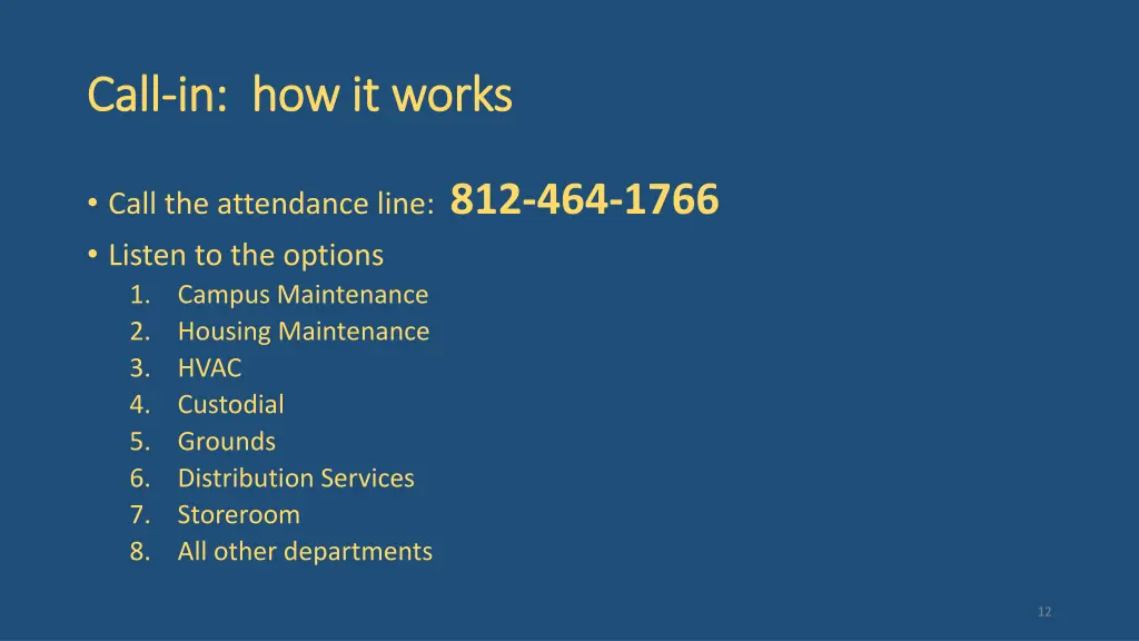 call call in how it works in how it works
