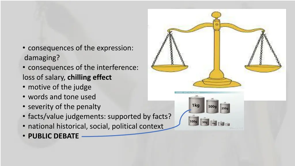 consequences of the expression damaging