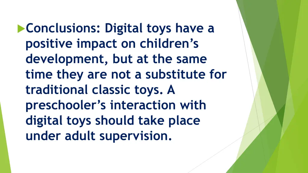 conclusions digital toys have a positive impact