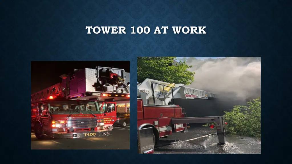 tower 100 at work