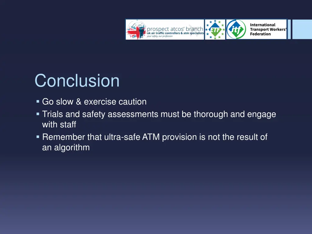 conclusion
