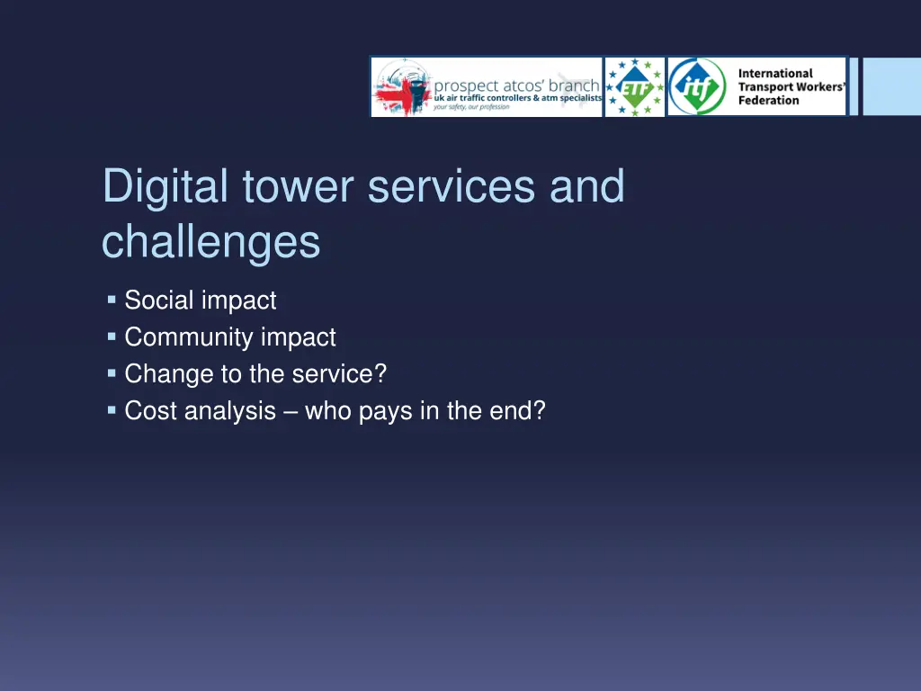 digital tower services and challenges
