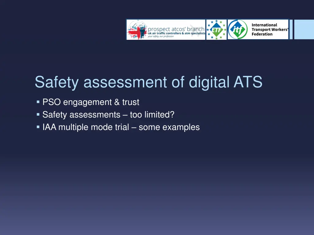 safety assessment of digital ats