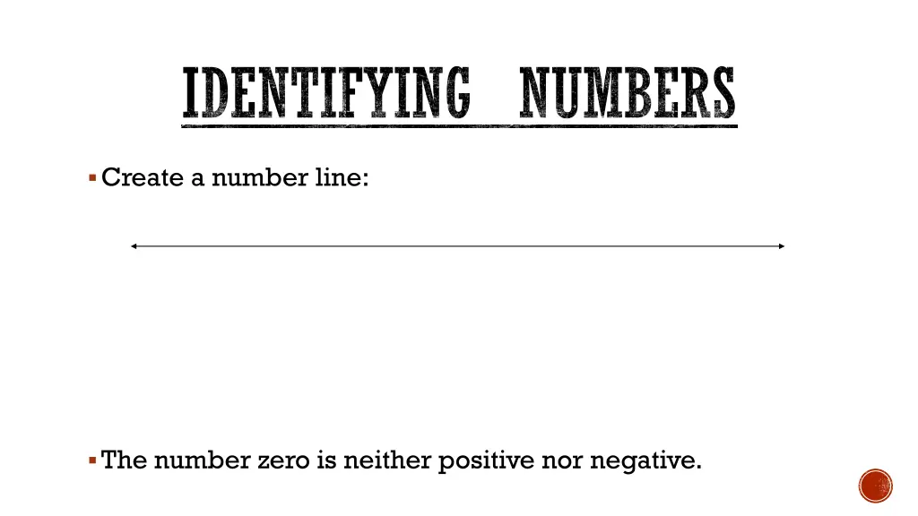 identifying numbers