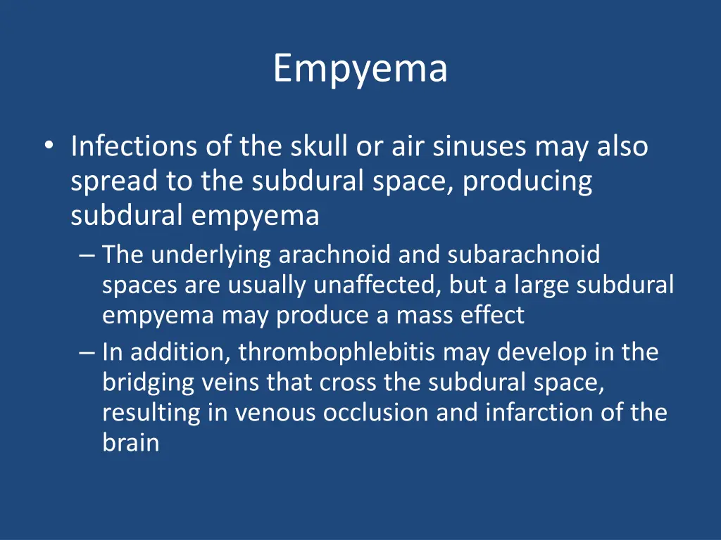 empyema